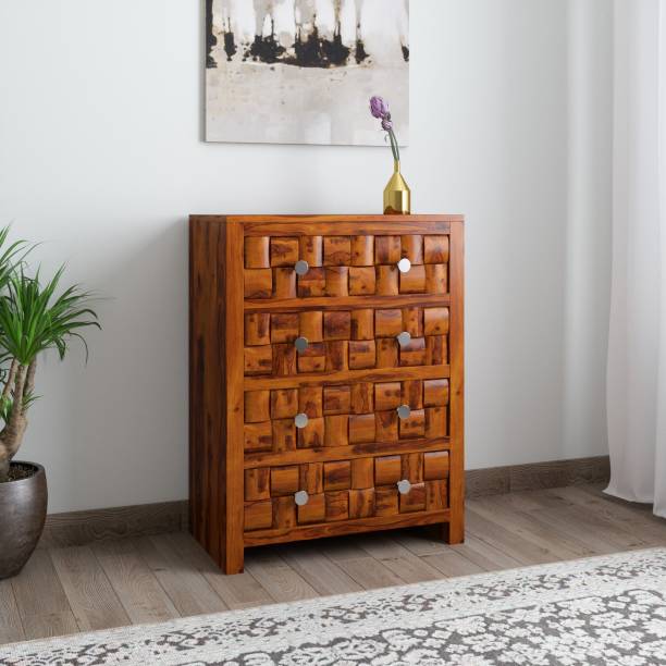 Sheesham Wood Chest of 4 Drawers