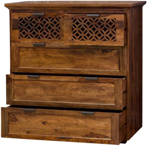 Sheesham Wood Chest of 5 Drawers
