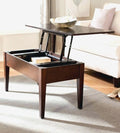 Sheesham Wood Hydraulic Lift Coffee Table