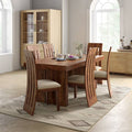 Sheesham Wood 6 Seater Dining Set – Design 7