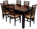 Sheesham Wood 6 Seater Dining Set – Design 9