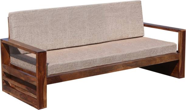 Sheesham Wood 2 Seater Sofa – Design 2